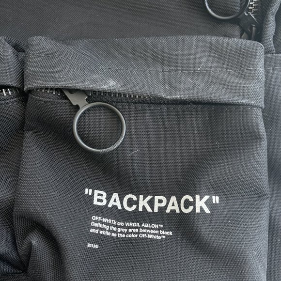 Off-White Quote Backpack - Picture 3 of 6